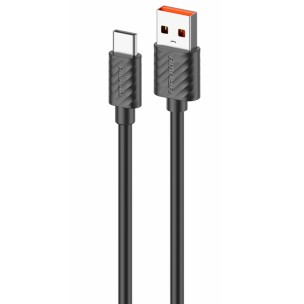 Дата кабель Amaya C77 USB to Type-C 3A (1m) Black