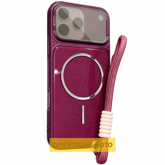 Чохол TPU+PC Pacific with Magnetic Fit and straps для Apple iPhone 14 Pro Max (6.7") Red