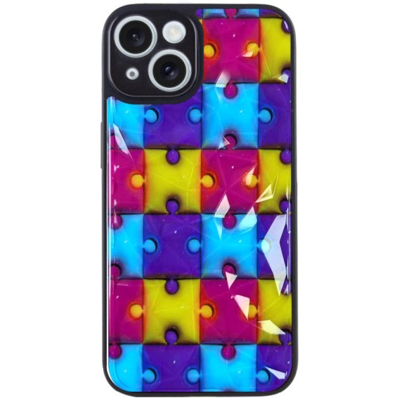 TPU+PC чохол Prisma Fluffie для Apple iPhone 15 (6.1") Puzzle