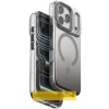 Чехол TPU+PC Puloka Resplendent with Magnetic Fit для Apple iPhone 17 (6.3") Dark Grey
