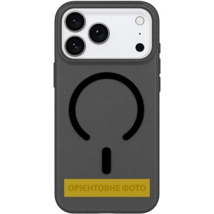 Чохол PC Matte Color with Magnetic Fit для Apple iPhone 17 (6.3") Black