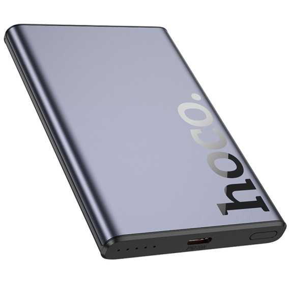 Портативний ЗП Power Bank Hoco Q32 Bird PD20W з БЗП 5000 mAh Metal gray Портативний ЗП Power Bank Hoco Q32 Bird PD20W з БЗП 5000 mAh Metal gray