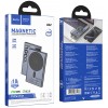 Портативний ЗП Power Bank Hoco Q32 Bird PD20W з БЗП 5000 mAh Metal gray