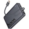 Портативний ЗП Power Bank Hoco Q44 Origen PD45W з БЗП with cable 10000 mAh Metal gray