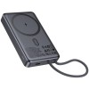 Портативний ЗП Power Bank Hoco Q44 Origen PD45W з БЗП with cable 10000 mAh Metal gray