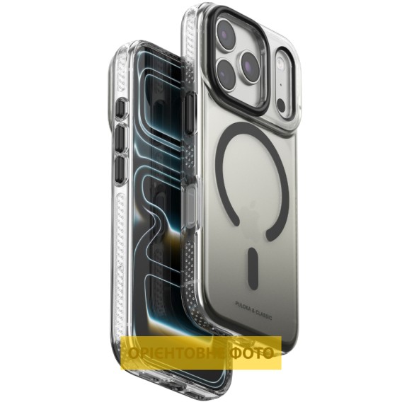 Чохол TPU+PC Puloka Resplendent with Magnetic Fit для Apple iPhone 16 Pro Max (6.9") Black