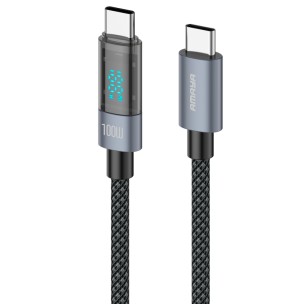 Дата кабель Amaya 50CC Type-C to Type-C 100W (1.5m) Black