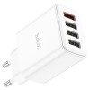 МЗП Hoco C102A Fuerza QC3.0 (4USB-A) White