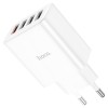 МЗП Hoco C102A Fuerza QC3.0 (4USB-A) White