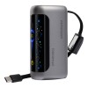 Портативний ЗП Power Bank Amaya F040C PD22.5W with display and cable 10000 mAh Gun Grey