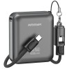 Портативний ЗП Power Bank Amaya F137C PD22.5W with cable 10000 mAh Grey