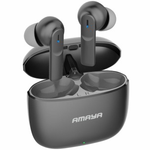 Беспроводные TWS наушники Amaya ATW-09 Metal case Grey