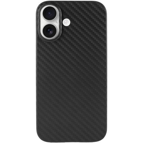 Чохол Getman Carbon Ultra Slim для Apple iPhone 16 (6.1") Black Чохол Getman Carbon Ultra Slim для Apple iPhone 16 (6.1") Black