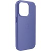 Шкіряний чохол Leather Case (AA Plus) with Magnetic Fit для Apple iPhone 14 Pro (6.1") Wisteria