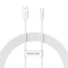 Дата кабель Baseus Superior Series Fast Charging USB to Type-C 100W (1m) (P10320102) Moon White