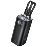 Портативний ЗП Power Bank Hoco Q59 Chispeante PD65W with cables 20000 mAh Black Портативний ЗП Power Bank Hoco Q59 Chispeante PD65W with cables 20000 mAh Black