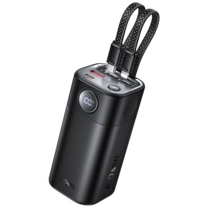 Портативний ЗП Power Bank Hoco Q59 Chispeante PD65W with cables 20000 mAh Black