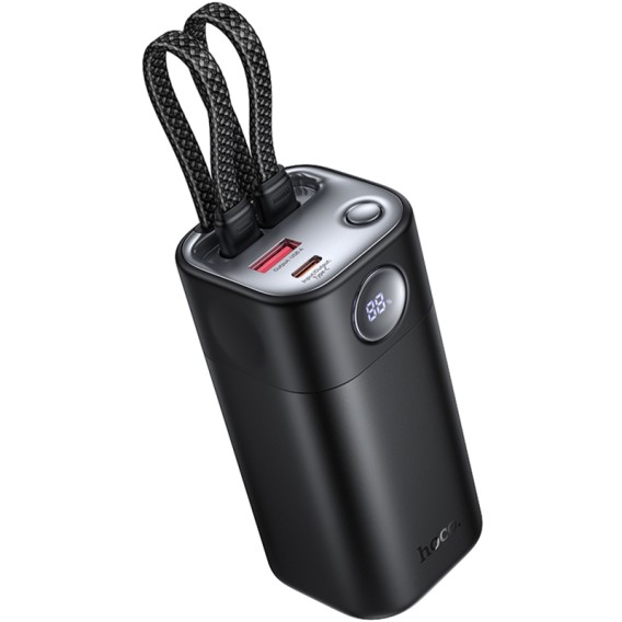 Портативний ЗП Power Bank Hoco Q59 Chispeante PD65W with cables 20000 mAh Black Портативний ЗП Power Bank Hoco Q59 Chispeante PD65W with cables 20000 mAh Black