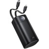 Портативний ЗП Power Bank Hoco Q59 Chispeante PD65W with cables 20000 mAh Black