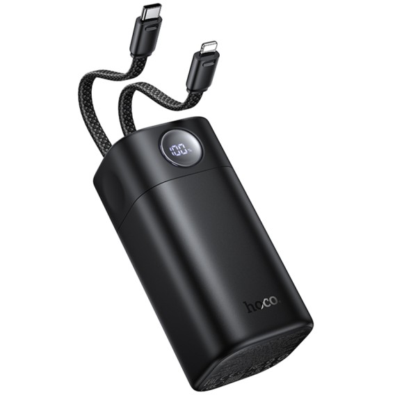Портативний ЗП Power Bank Hoco Q59 Chispeante PD65W with cables 20000 mAh Black Портативний ЗП Power Bank Hoco Q59 Chispeante PD65W with cables 20000 mAh Black