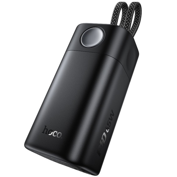 Портативний ЗП Power Bank Hoco Q59 Chispeante PD65W with cables 20000 mAh Black Портативний ЗП Power Bank Hoco Q59 Chispeante PD65W with cables 20000 mAh Black