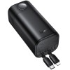 Портативний ЗП Power Bank Hoco Q59 Chispeante PD65W with cables 20000 mAh Black