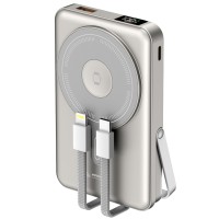 Портативний ЗП Power Bank Amaya W018C 20W з БЗП 10000 mAh Gray Портативний ЗП Power Bank Amaya W018C 20W з БЗП 10000 mAh Gray