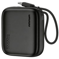 Портативний ЗП Power Bank Amaya F135C PD22.5W with cable 10000 mAh Black Портативний ЗП Power Bank Amaya F135C PD22.5W with cable 10000 mAh Black