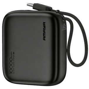 Портативное ЗУ Power Bank Amaya F135C PD22.5W with cable 10000 mAh Black