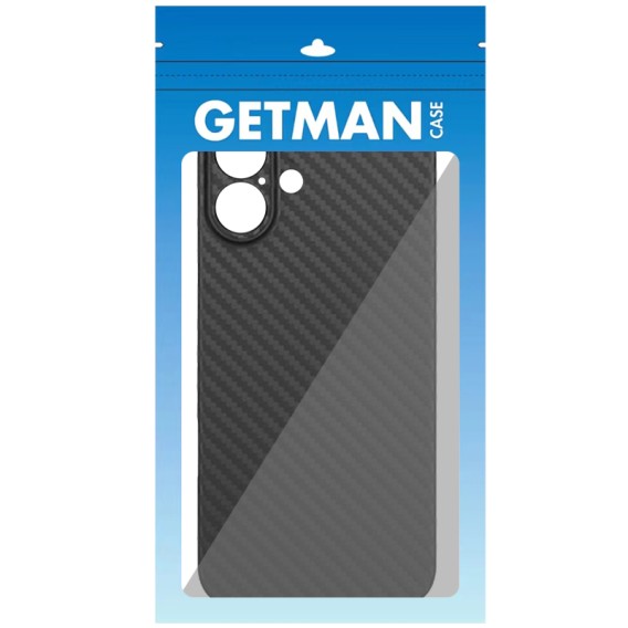 Чохол Getman Carbon Ultra Slim для Apple iPhone 17 (6.3") Black Чохол Getman Carbon Ultra Slim для Apple iPhone 17 (6.3") Black