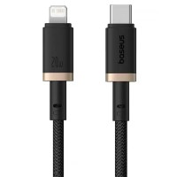 Дата кабель Baseus Dura Series Fast Charging Type-C to Lightning 20W (2m) (CB000123) Gold / Black Дата кабель Baseus Dura Series Fast Charging Type-C to Lightning 20W (2m) (CB000123) Gold / Black