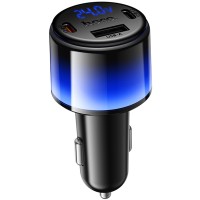 АЗУ Hoco Z69B Vivido PD57W+QC3.0 (1USB-A/2C) Black АЗУ Hoco Z69B Vivido PD57W+QC3.0 (1USB-A/2C) Black