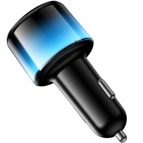 АЗП Hoco Z69B Vivido PD57W+QC3.0 (1USB-A/2C) Black АЗП Hoco Z69B Vivido PD57W+QC3.0 (1USB-A/2C) Black