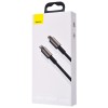 Дата кабель Baseus Tungsten Gold Type-C to Lightning PD 20W (1m) (CATLWJ) Чорний