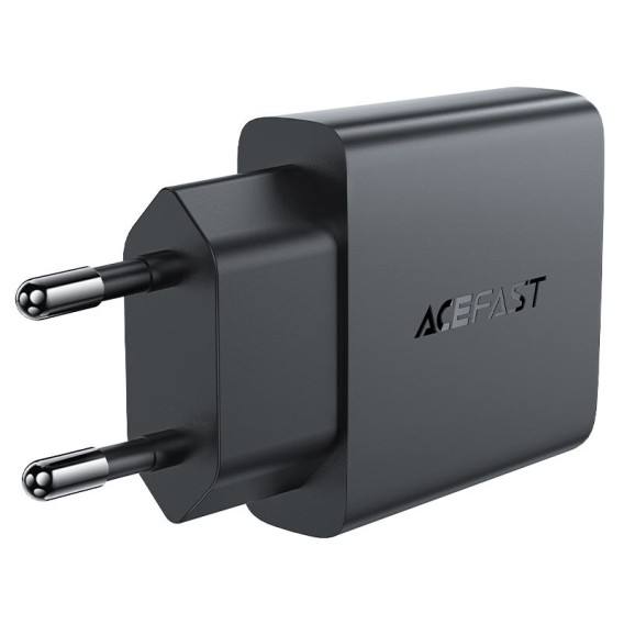 МЗП Acefast A69 PD30W GaN (USB-C+USB-A) Black