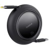 Дата кабель Baseus Free2Pull Mini Retractable Type-C to Type-C 100W (2m) (P10364500113) Cluster Black