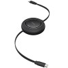 Дата кабель Baseus Free2Pull Mini Retractable Type-C to Type-C 100W (2m) (P10364500113) Cluster Black