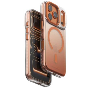 Чохол TPU+PC Puloka Resplendent with Magnetic Fit для Apple iPhone 17 Pro / 18 Pro (6.3") Orange Чохол TPU+PC Puloka Resplendent with Magnetic Fit для Apple iPhone 17 Pro / 18 Pro (6.3") Orange