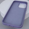 Шкіряний чохол Bonbon Leather Metal Style with Magnetic Fit для Apple iPhone 15 (6.1") Сірий / Lavender
