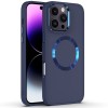 TPU чохол Bonbon Metal Style with Magnetic Fit для Apple iPhone 16 Pro Max (6.9") Синій / Cosmos Blue