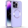 TPU чохол Bonbon Metal Style with Magnetic Fit для Apple iPhone 16 Pro Max (6.9") Бузковий / Dasheen