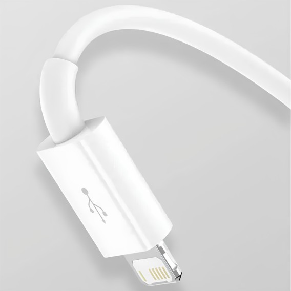 Дата кабель Baseus Superior Series USB to MicroUSB-Lightning-Type-C 3.5A (1.5m) (CAMLTYS) Stellar White Дата кабель Baseus Superior Series USB to MicroUSB-Lightning-Type-C 3.5A (1.5m) (CAMLTYS) Stellar White