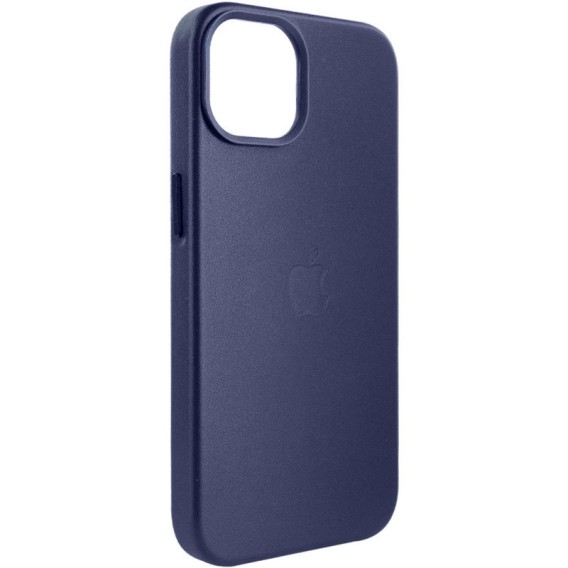 Шкіряний чохол Leather Case (AA Plus) with Magnetic Fit для Apple iPhone 12 Pro / 12 (6.1") Violet Шкіряний чохол Leather Case (AA Plus) with Magnetic Fit для Apple iPhone 12 Pro / 12 (6.1") Violet