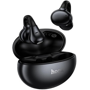 Бездротові TWS навушники Hoco EA8 Warm clip-on (App) Metal gray