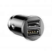 Устройство автомобильной зарядки Baseus Grain (2USB 3.1A) (Черный)