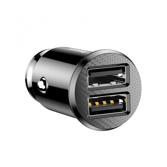 АЗУ Baseus Grain 3.1A (2USB-A) (CCALL-ML) Черный - изображение 1