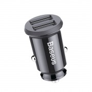 Устройство автомобильной зарядки Baseus Grain (2USB 3.1A) (Черный)