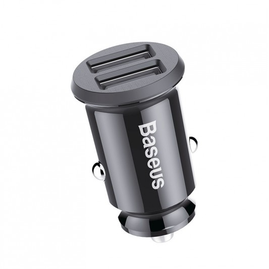 АЗУ Baseus Grain 3.1A (2USB-A) (CCALL-ML) Черный - изображение 2