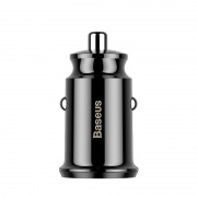 Устройство автомобильной зарядки Baseus Grain (2USB 3.1A) (Черный)
