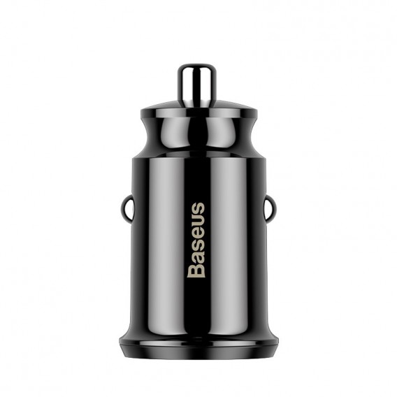 Пристрій автомобільної зарядки Baseus Grain (2USB 3.1A) (Чорний)